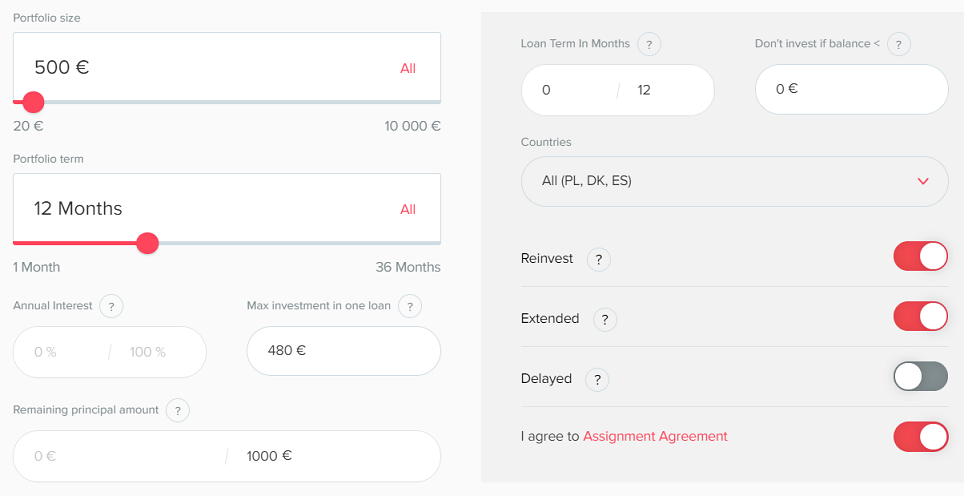 Swaper account dashboard